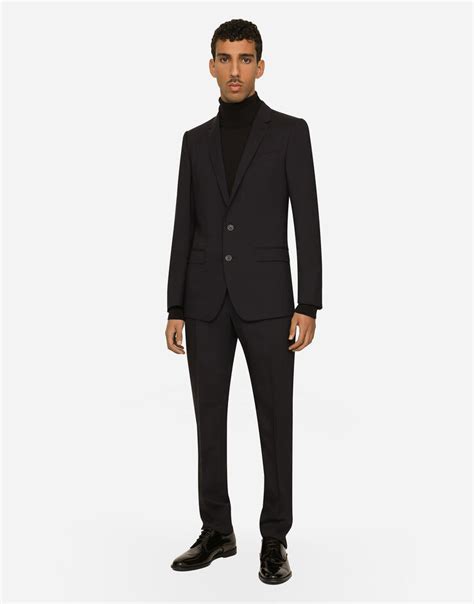 dolce gabbana smoking martini|Dolce&Gabbana Martini Fit Stretch Wool Suit .